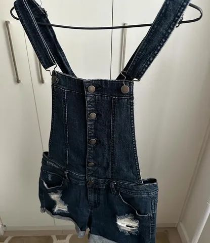Jardineira jeans  - Foto 2