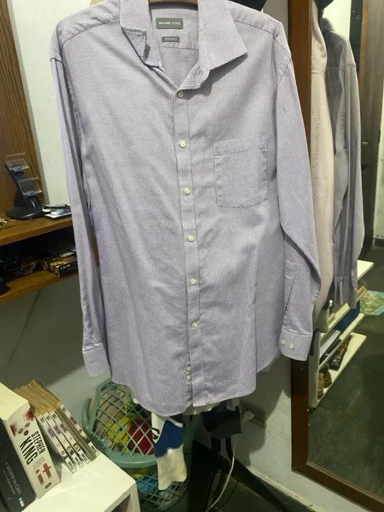 Camisa Social Michael Kors