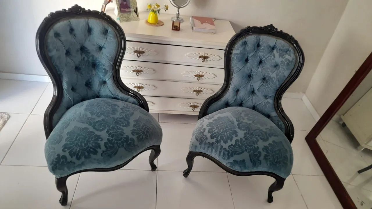 Par de Poltronas Vintage 