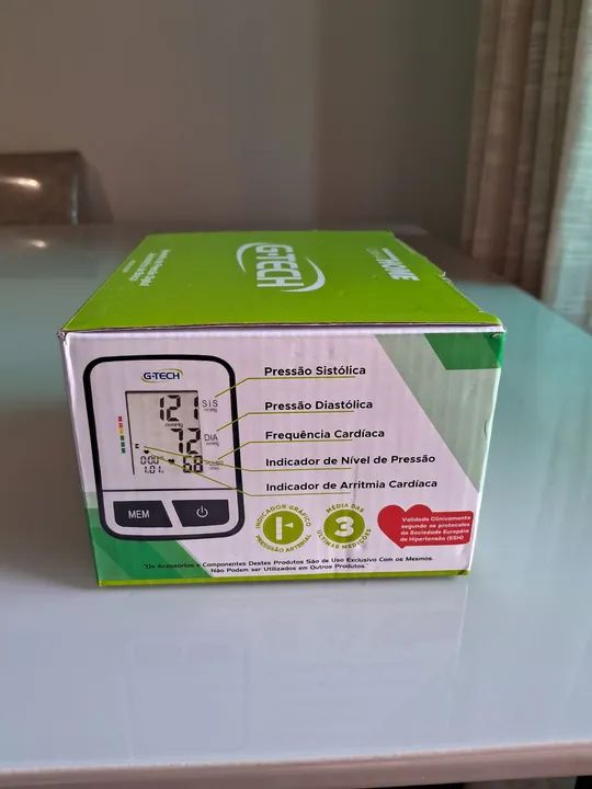 Aparelho de Pressão Digital Automático de Braco G-Tech - Foto 2