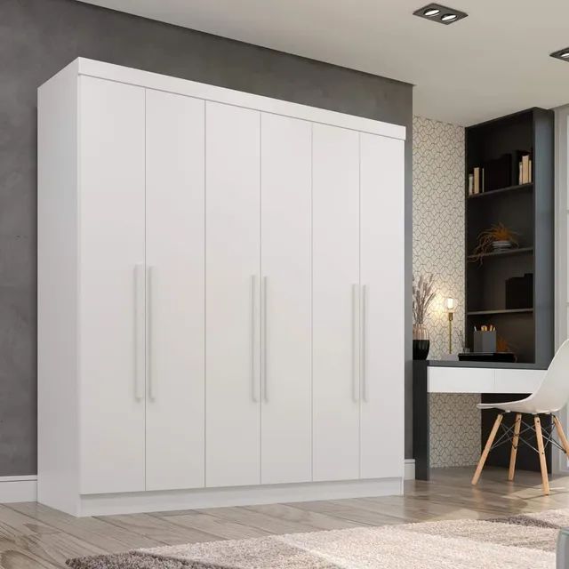 Guarda roupa colibri 6P MDF/MDP SR G10