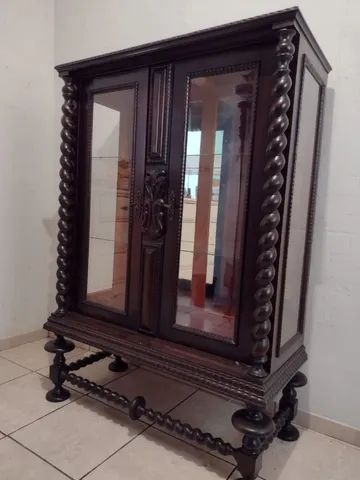 Cristaleira antiga  - Foto 3