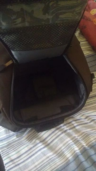 Mochila cara máquina fotográfica 