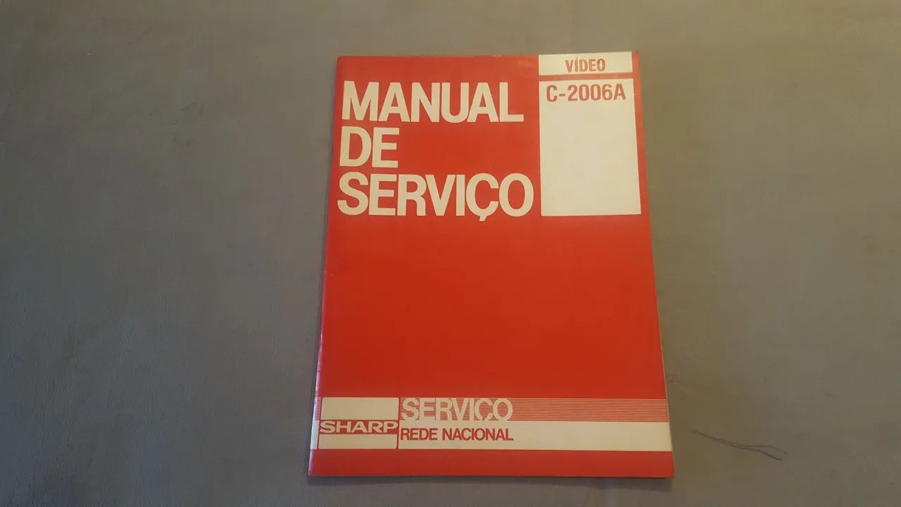 SHARP Manuall de serviços ORIGINAL - Foto 3