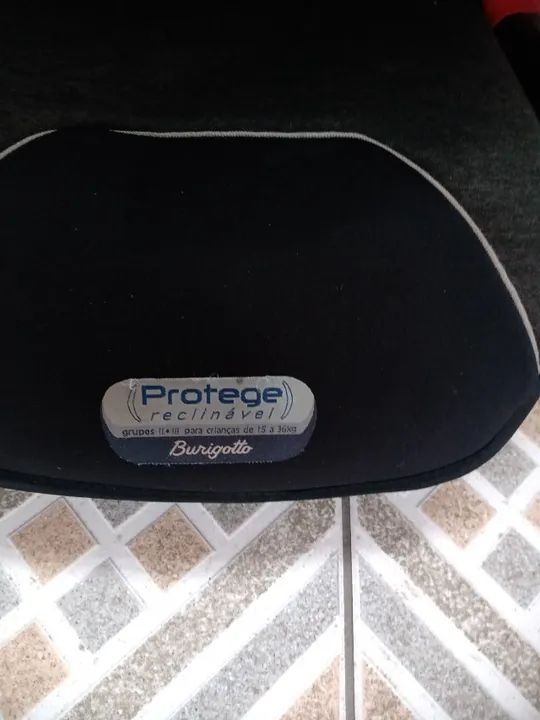 Cadeirinha para carro Burigoto - Suporta até 36kg novo - Foto 4