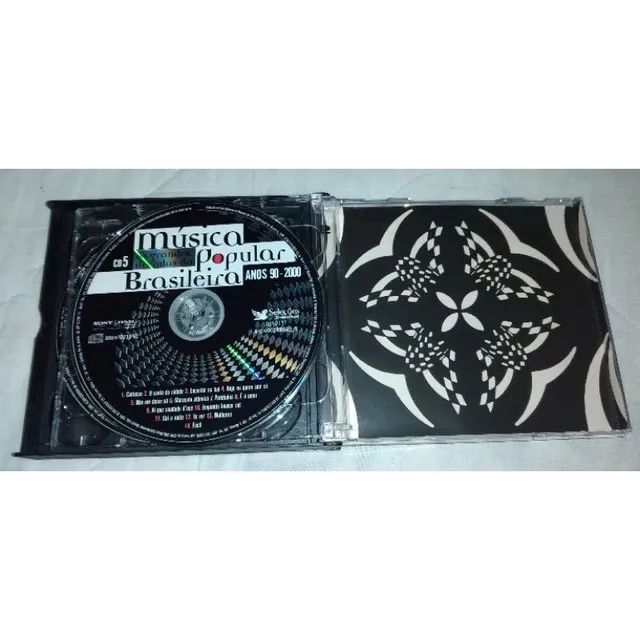 Boxset 5 cds as grandes décadas da música popular brasileira  - Foto 5