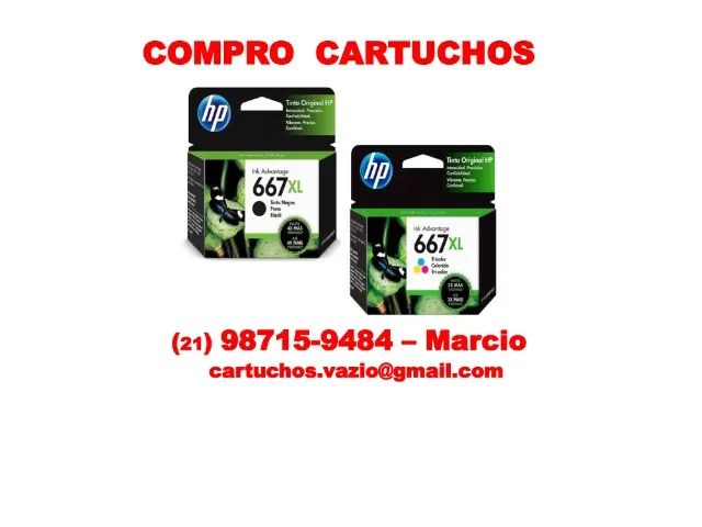 Compra de cartuchos e toners de impressoras vazios, cheios e vencidos - Foto 3
