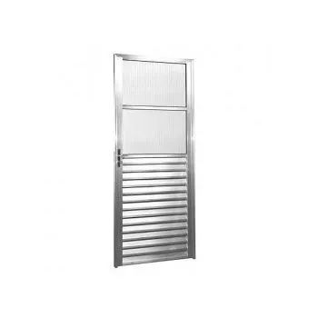 Porta de Aluminio e vidro