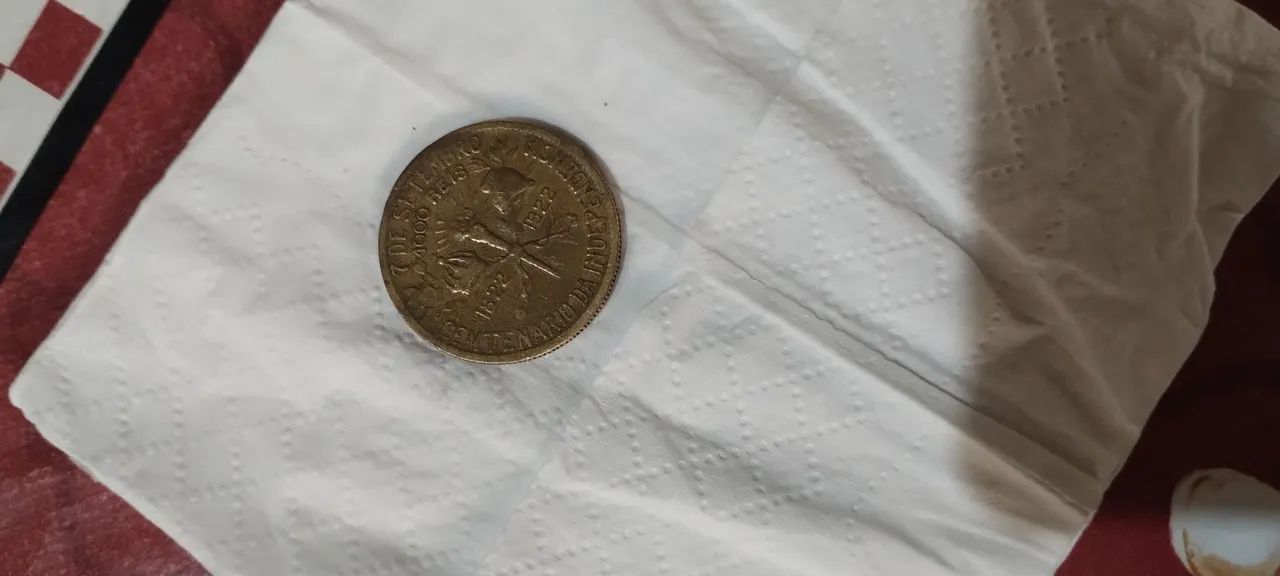 Moeda 1000 reis -1822/1922