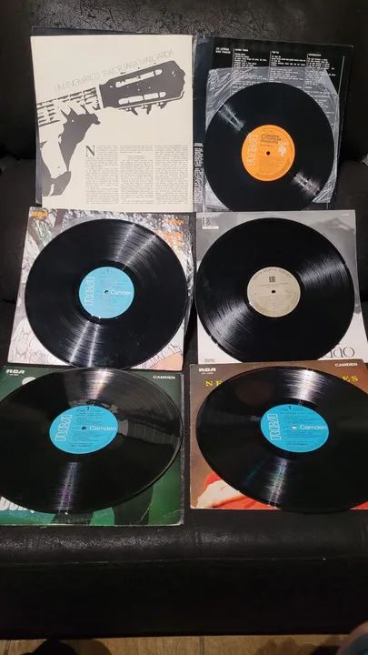 5 LPs Vinil - Nelson Gonçalves , Baden Powell, Leci Brandão - Foto 3