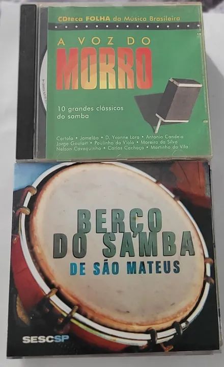 Samba & Pagode Volumes 1 e 3 - 8 CDs - Foto 3