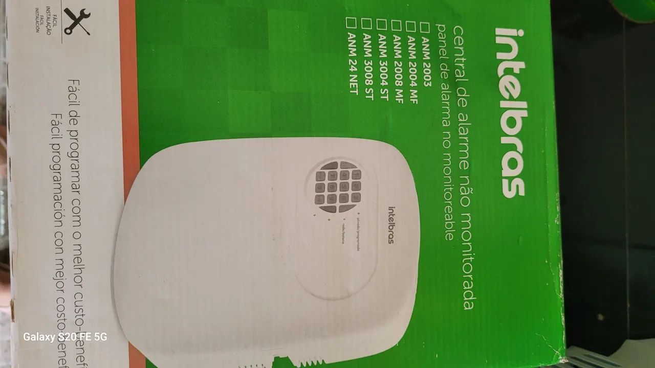 Central de Alarme Intelbras ANM 2003 - Segurança para sua casa