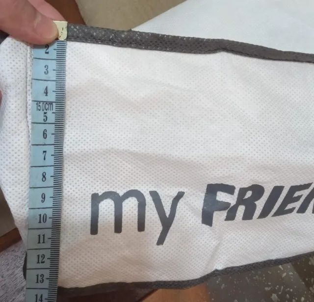 Organizador Multiuso Roupa de Cama branco Maison Modern - Foto 4