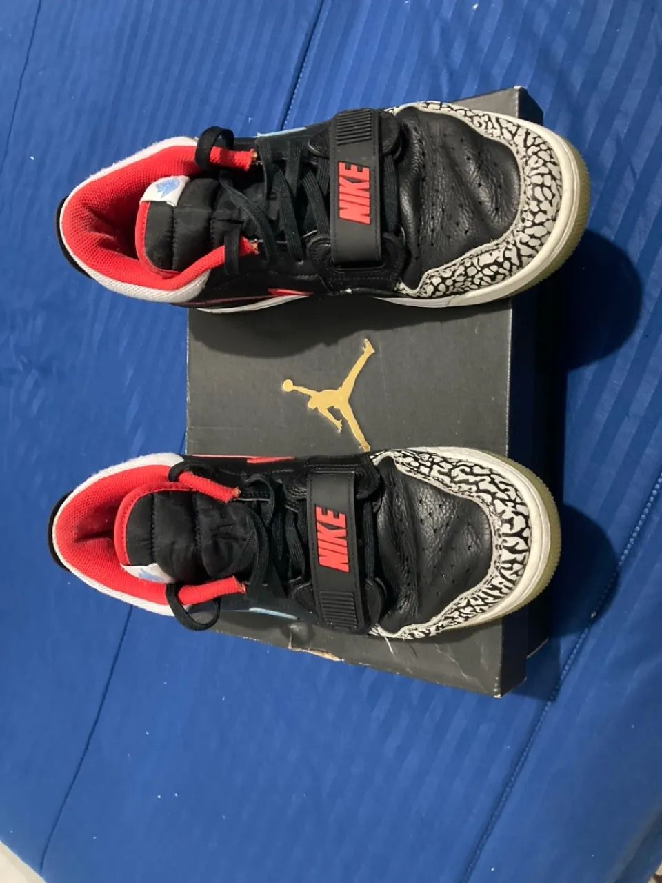 Tênis Jordan Legacy 312 Black Cement