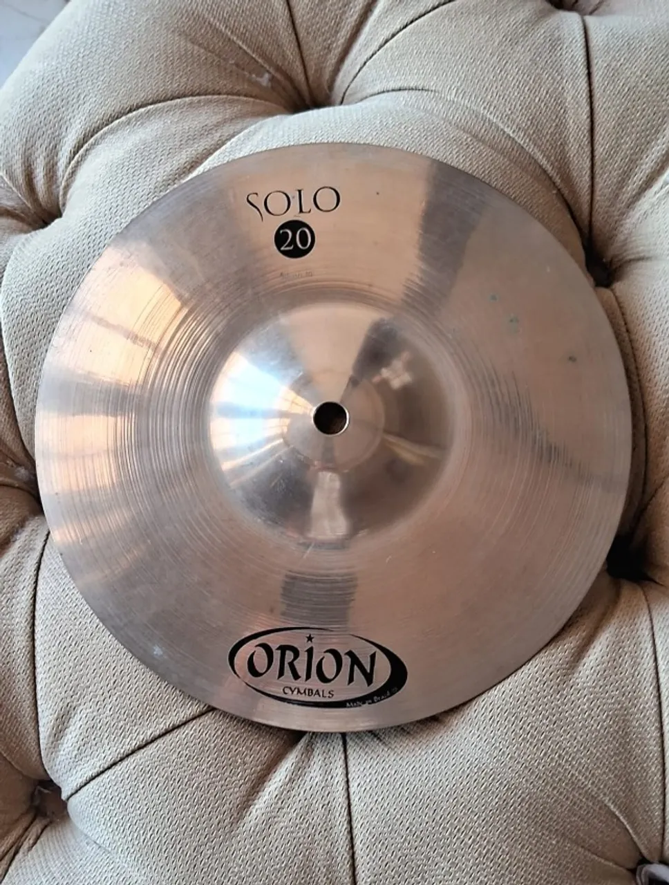 Prato de Bateria Splash de 10 Bronze B20 Só 320