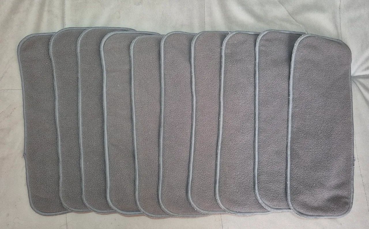 Fraldas de pano estampadas - Kit com 12 unidades - Foto 4