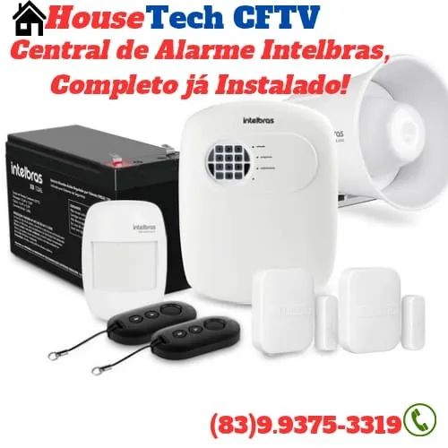 Alarme Intelbras, sem fio! Completo já instalado!  - Foto 2