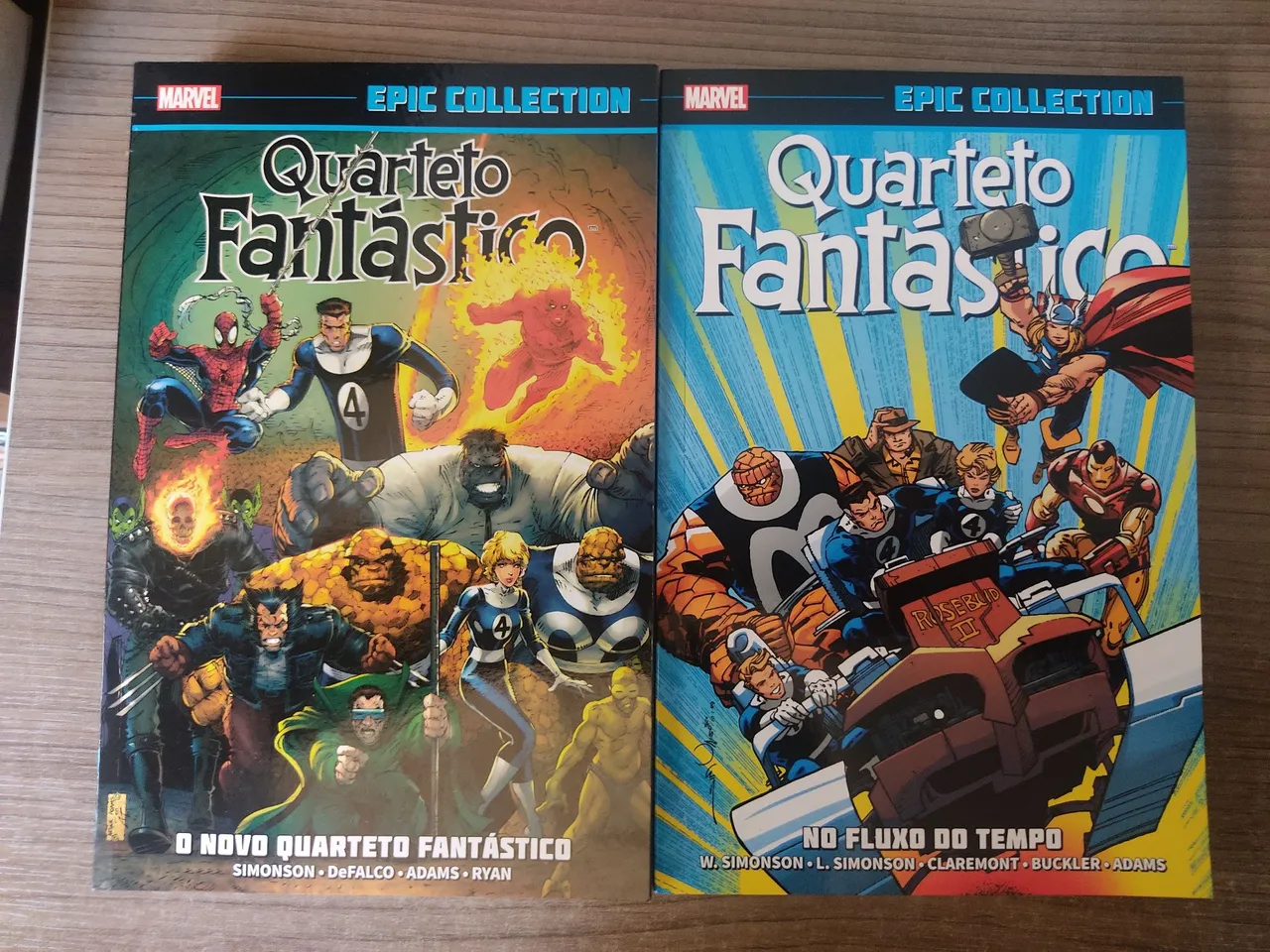 Quarteto Fantástico Epic Collections Vol. 1 e 2