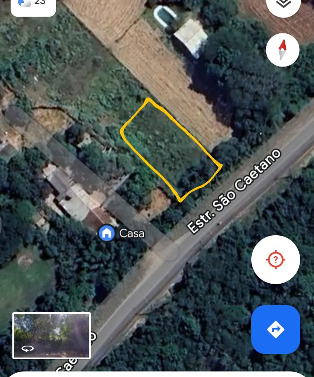 Sitio de 1,4ha no Lami, na São Caetano