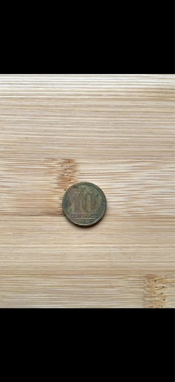 Moeda 10 Centavos 1947