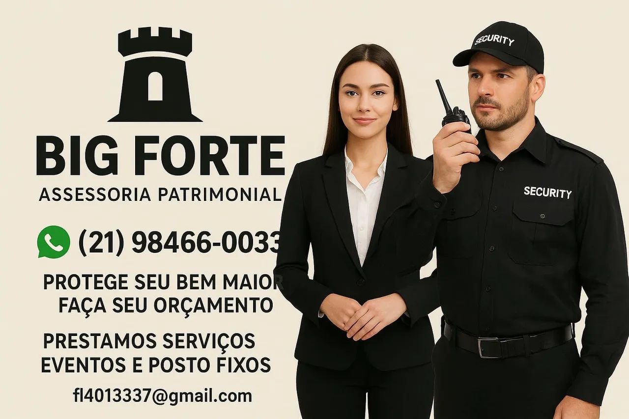 serviços de portaria, recepcionista e serviços gerais e ronda estabelecimentos 
