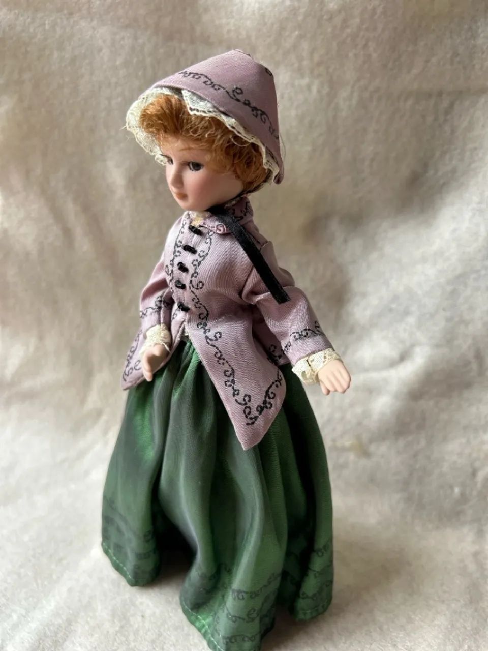 Boneca de Porcelana damas da época  - Foto 3