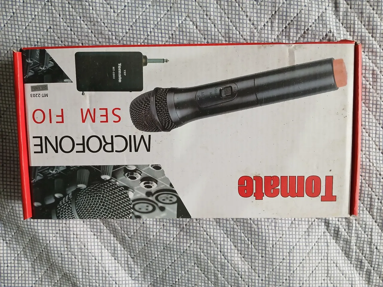Microfone Sem Fio Tomate MT-2203