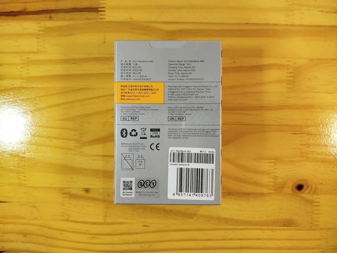 Fone de ouvido EarBuds QCY Melobuds N50 ANC - Lacrado! - Foto 2