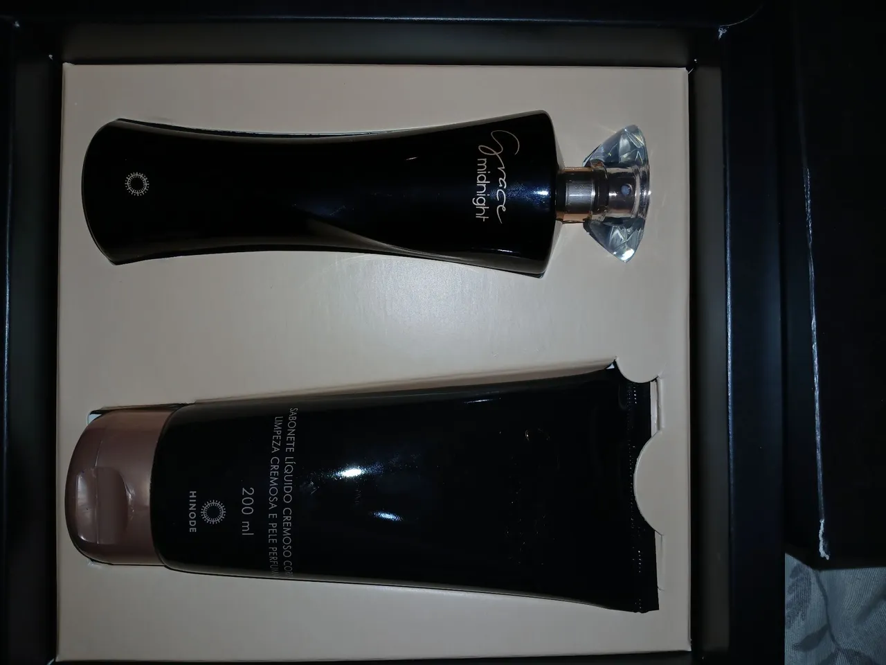 Grace Midnight Hinode - Kit Perfume + Sabonete Líquido