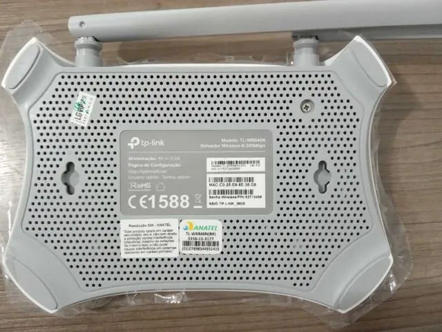 Roteador Wifi Tp Link TL WR-820N 300MB  - Foto 2