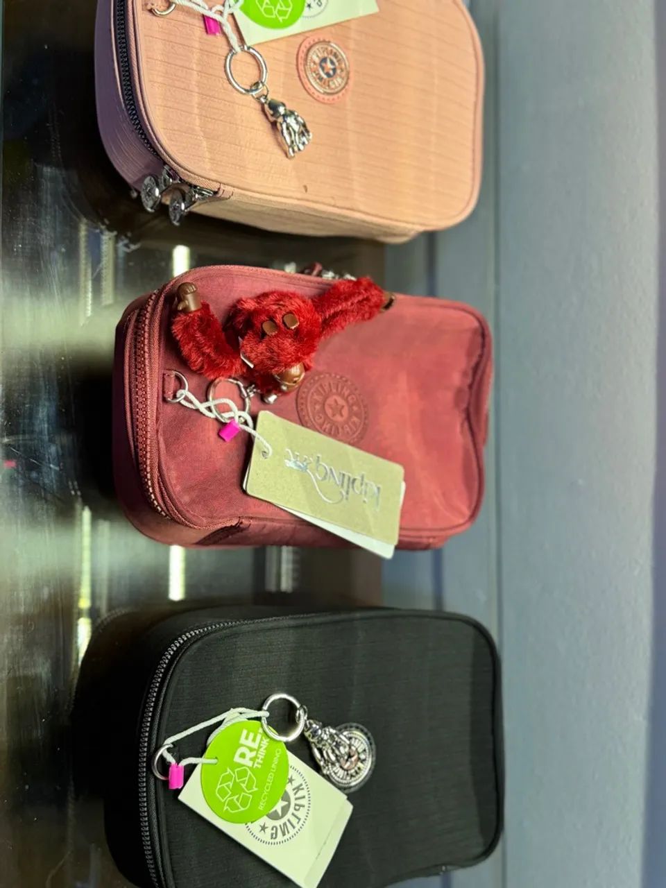 Estojo/Necessaire Kipling Original - Vários Modelos e Cores!