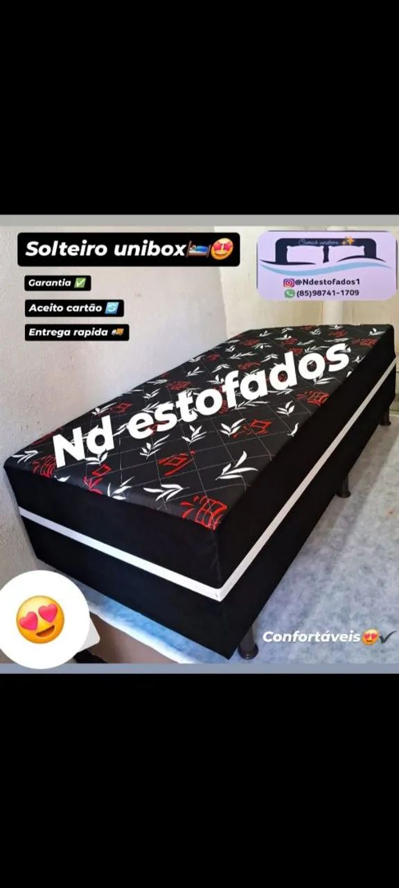 Cama Box Solteiro Unibox