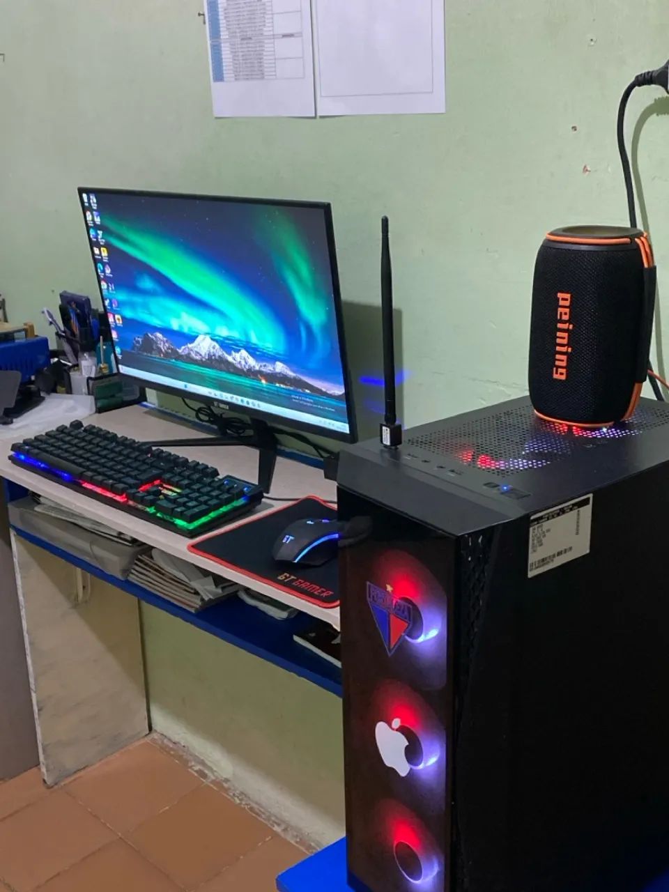 PC Gamer GT Completo com RGB e Gabinete Vidro Temperado - Foto 3