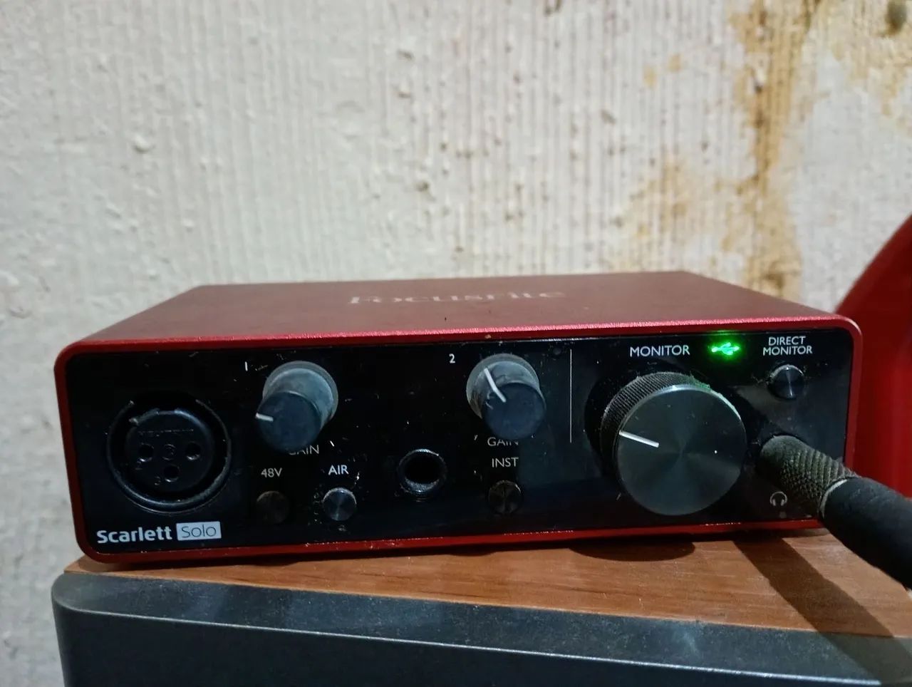 Kit estúdio completo (Interface de áudio, microfone condensador, monitor de áudio) - Foto 2