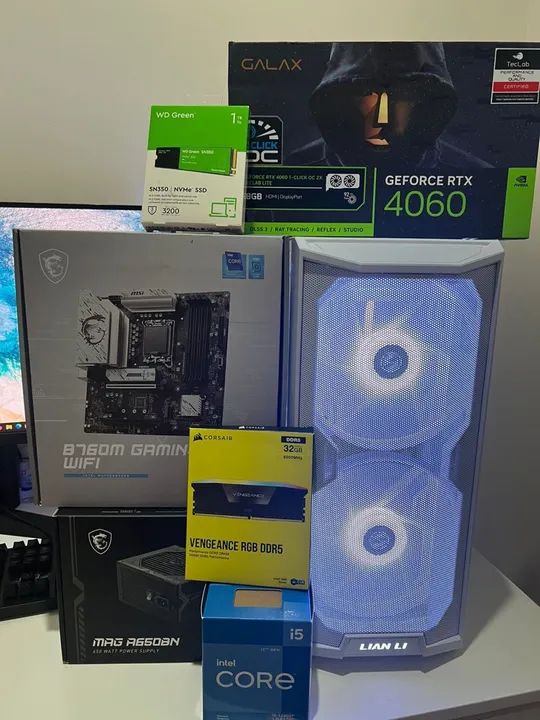 Pc gamer i5 12400F RTX 4060