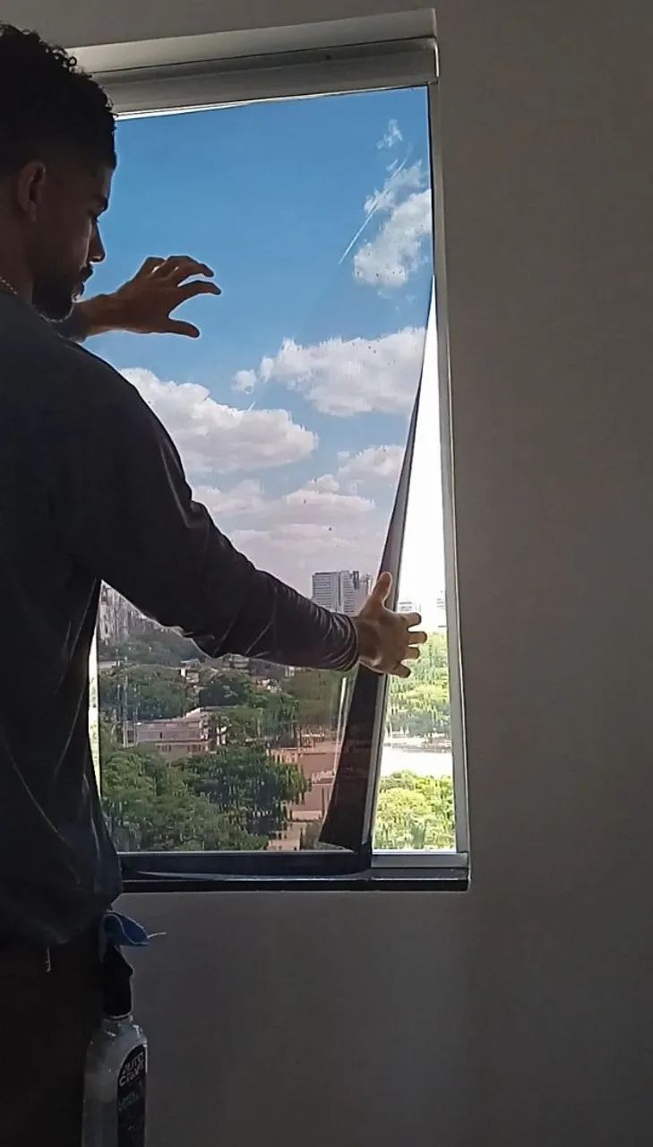 Aplicação de Insulfilm profissional 