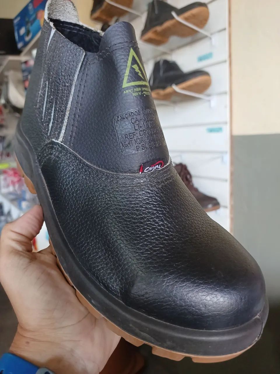 Bota de Segurança para Eletricista 