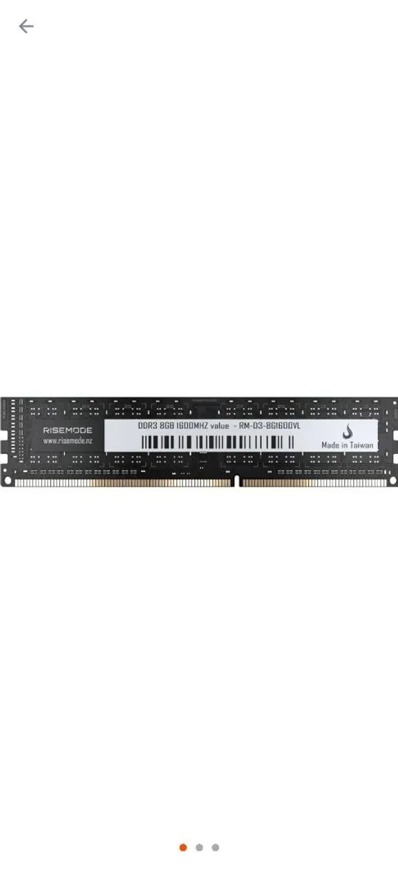 8GB RAM RISEMODE NOVA UNUSED64302740634882121
