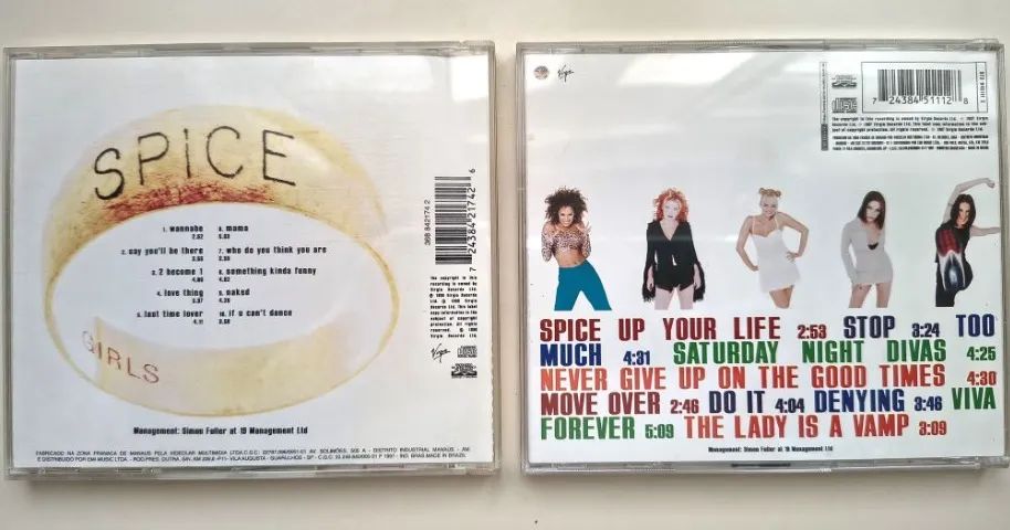 Kit 2 CDs Spice Girls: Spice e Spiceworld Originais - Foto 2