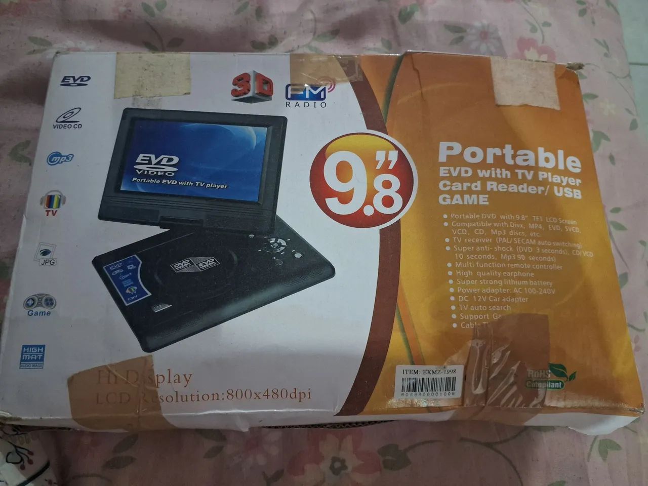 DVD portátil 