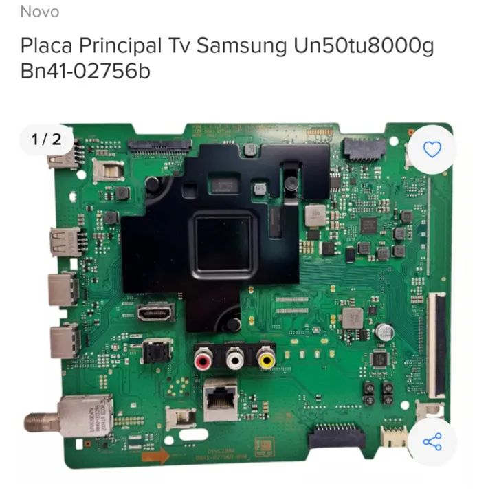 Placa Principal Tv Samsung Un50tu8000g Bn41-02756b
