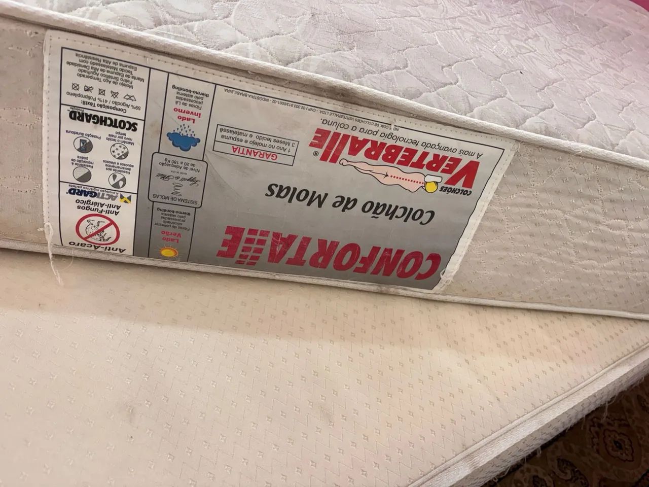Single vertebrale box spring mattress64209949067011123