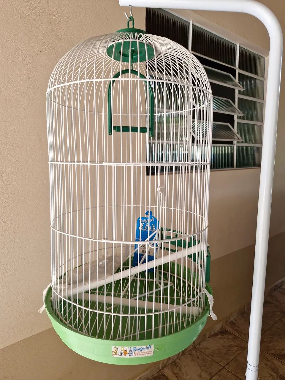 Gaiola para pássaros com suporte - Foto 2