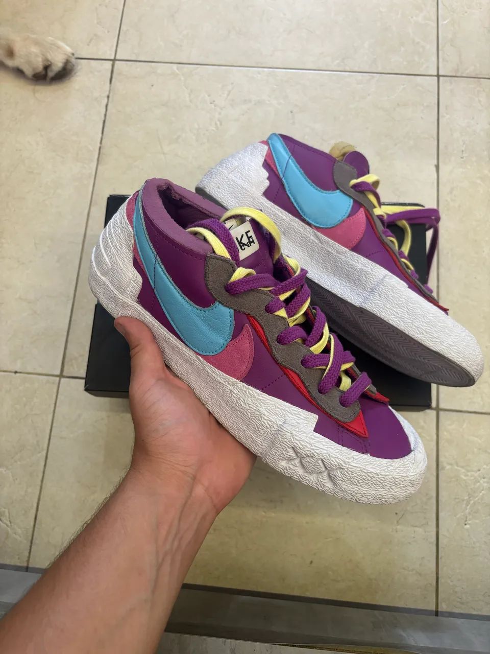 【未使用品】NIKE BLAZER LOW SACAI CAWS NIKE Blazer low Sacai x KAWS - Calçados - Sapiranga-Coité