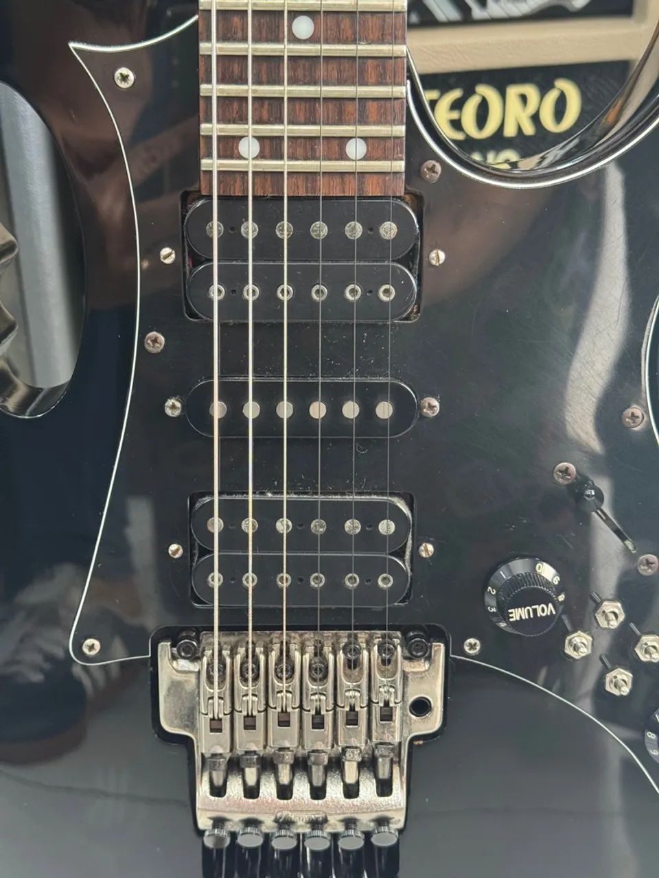 Guitarra Ibanez Jem Jr Ibanez c captação Seymor Ducan - Foto 5