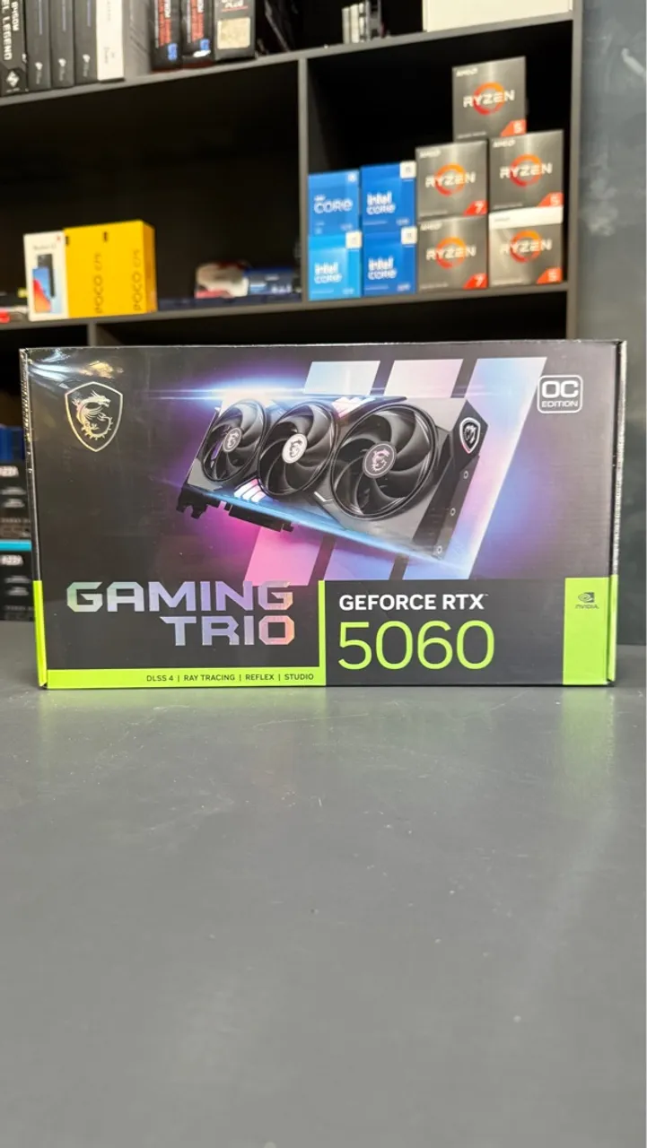 RTX 5060 Gaming Trio (NOVA)(ACEITO TROCAS)