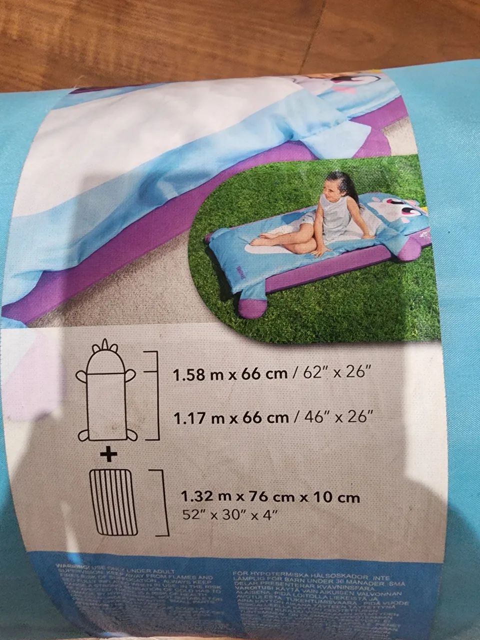 Colchão inflavel infantil Unicórnio Bestway - Foto 3