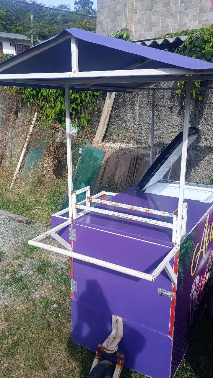 Carrinho de venda de açaí - Foto 2