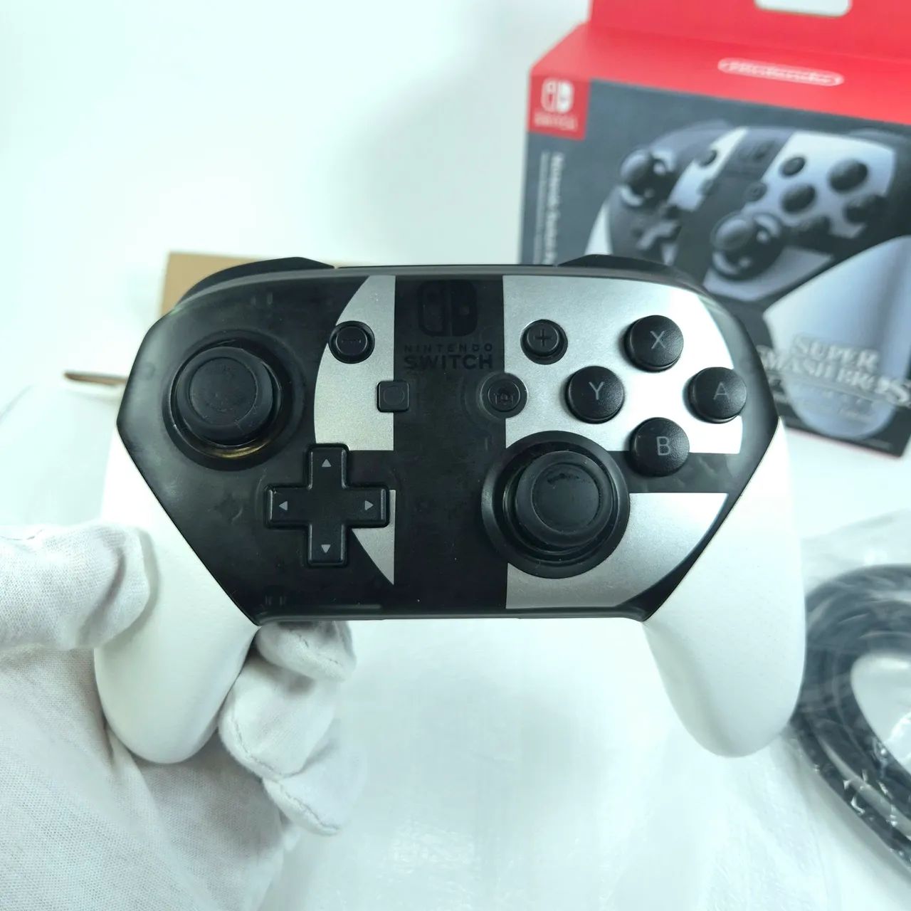 Controle Nintendo Switch Super Smash Bros Ultimate