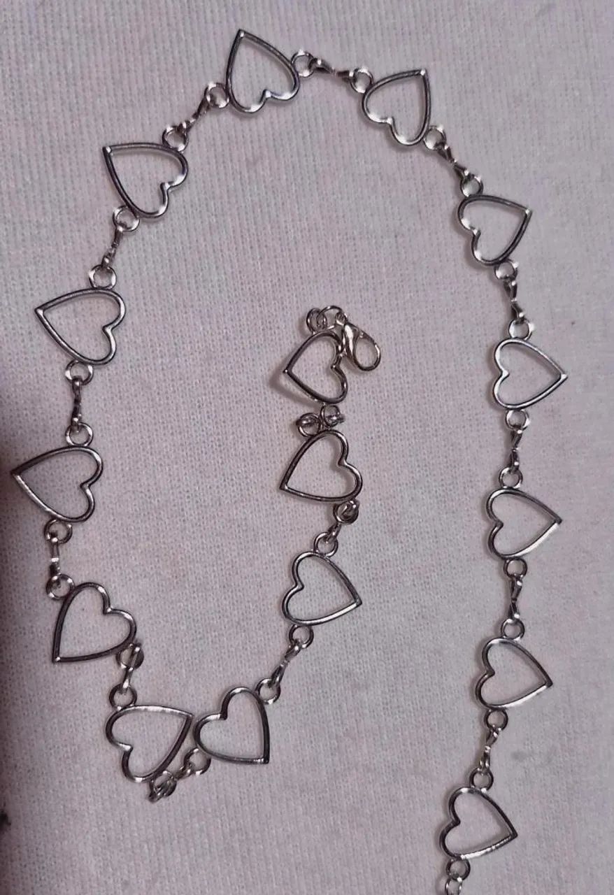 Cinto coração corrente 